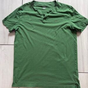Victoria's Secret /Pink Brand Green V-Neck Blouse